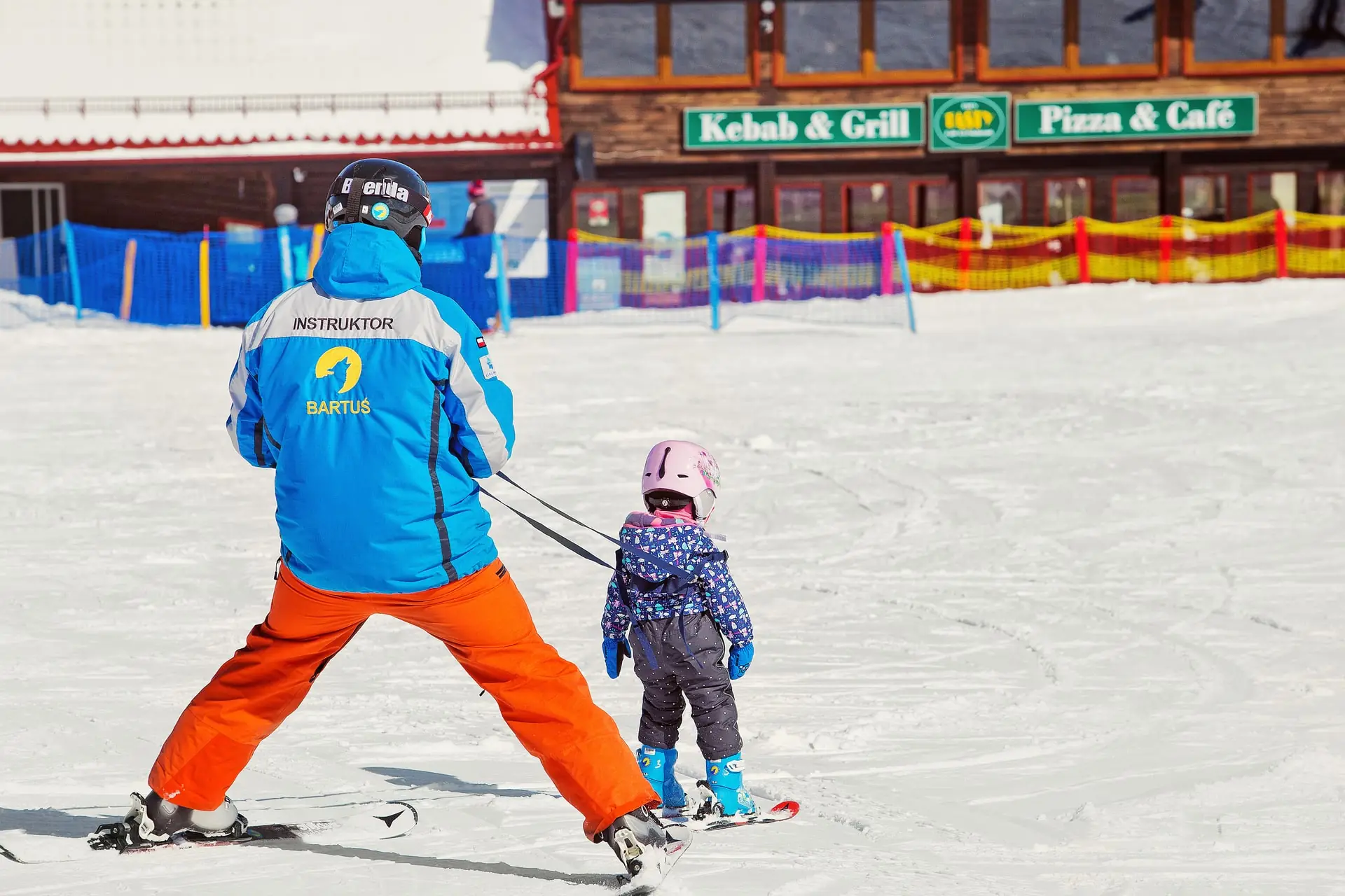 Lekcja przy Ski Barze